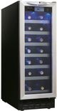 Silhouette® Pecorino 2.5 Cu. Ft. Stainless Steel Wine Cooler-2