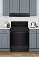 Whirlpool® 30" Black Wall Mount Range Hood with the FIT System-1