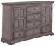 Liberty Furniture Big Valley 4-Piece Graystone King Bedroom Set -2