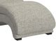 Elements International Dominick II Zaftag Dove Chaise -1
