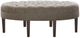 Olliix by Madison Park Brown Multi Martin Surfboard Tufted Ottoman-0