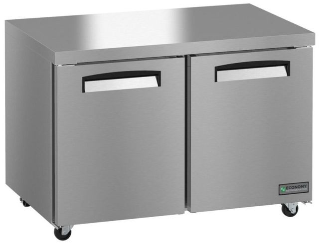 Hoshizaki Economy 48" 12.1 Cu. Ft. Stainless Steel Two Section Energy Star Undercounter Freezer-2
