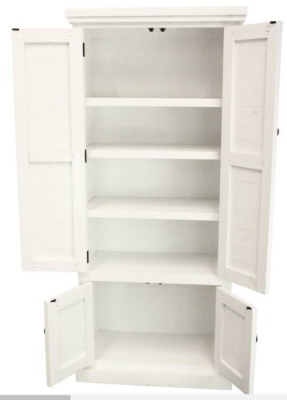 American Heartland Manufacturing Rustic Double Door Shutter Pantry-2