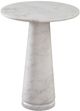 Steve Silver Co. Joni Talita White End Table-0