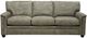 Stone & Leigh Warren Army Green Leather Sofa-0