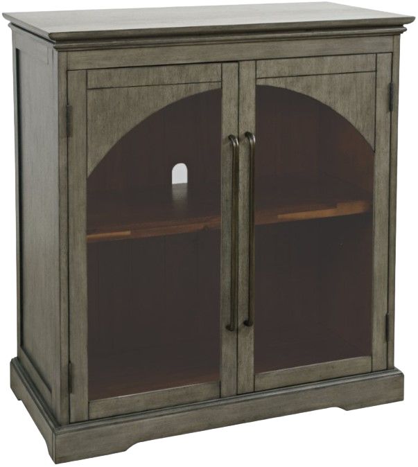 Jofran Inc. Archdale Gray 2-Door Accent Cabinet-0