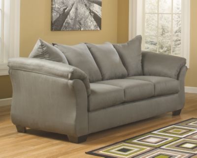 Signature Design by Ashley® Darcy Cobblestone Sofa-2
