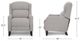 Franklin™ Customizable Tinsley Manual Recliner-2