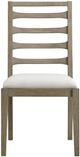 Riverside Furniture Pasadena 2-Piece Casual Taupe/White Ladderback Dining Side Chair Set-2