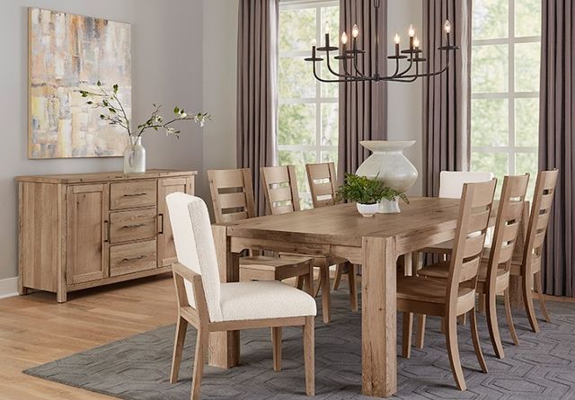 Artisan & Post by Vaughan-Bassett Dovetail Bleached White 76'' Dining Table-1