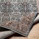 Surya Carlisle Charcoal/Medium Brown 4'x6' Area Rug-3