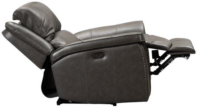 Signature Design by Ashley® Gaspar Gray Power Recliner Chair-3