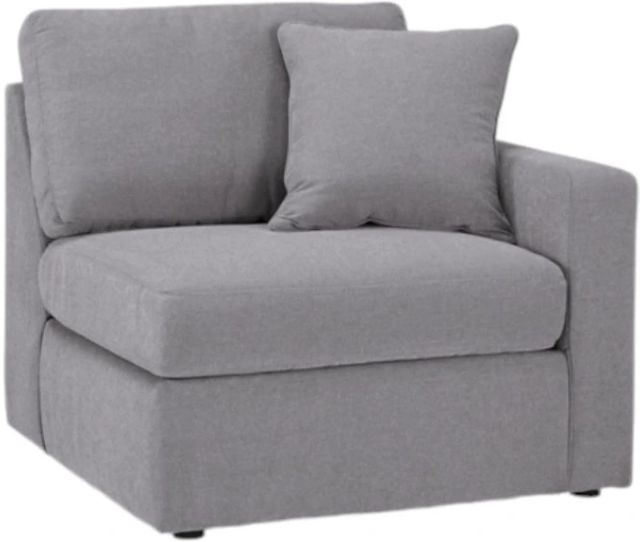 Signature Design by Ashley® Modmax 3-Piece Granite Small Spaced Sectional with Audio Console-4
