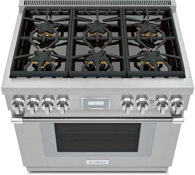 Thermador® Pro Harmony® 36" Stainless Steel Pro Style Dual Fuel Natural Gas Range-1