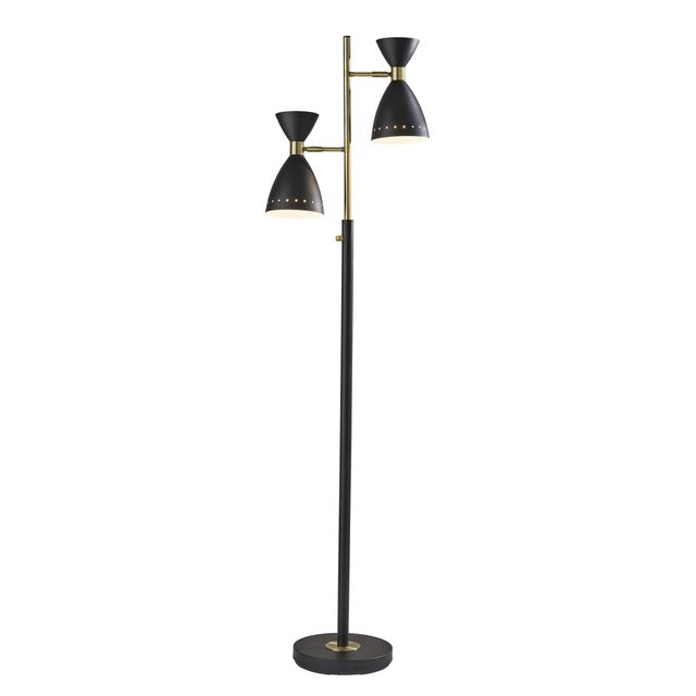 Adesso® Oscar Black Tree Lamp-0