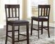 Signature Design by Ashley® Haddigan Dark Brown 2-Piece Bar Stool-1