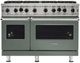 Viking® 5 Series 48” Eucalyptus Pro Style Natural Gas Range-0