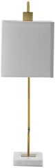 A & B Home Gold/White Table Lamp-3