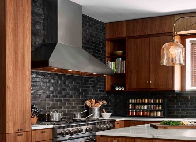BlueStar® Designer Series Hampton 42'' Custom Color Match Paint Wall Mounted Range Hood-1