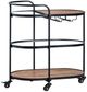 Crestview Collection Jaxon Black Bar Cart-0