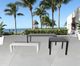 CabanaCoast® Customizable Origin Stone 36" Outdoor Square Dining Table-4