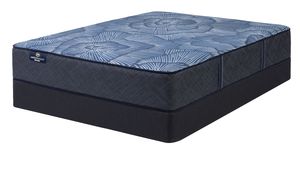 Front view of the Perfect Sleeper Hybrid Ellis Nights Plush Queen Mattress