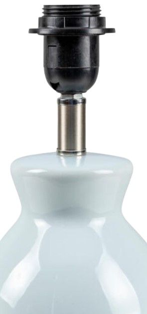 Surya Stella Glazed Blue 8" Table Lamp-2