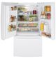 GE® 36" 25.6 Cu. Ft. High-Gloss White Freestanding French Door Refrigerator-2