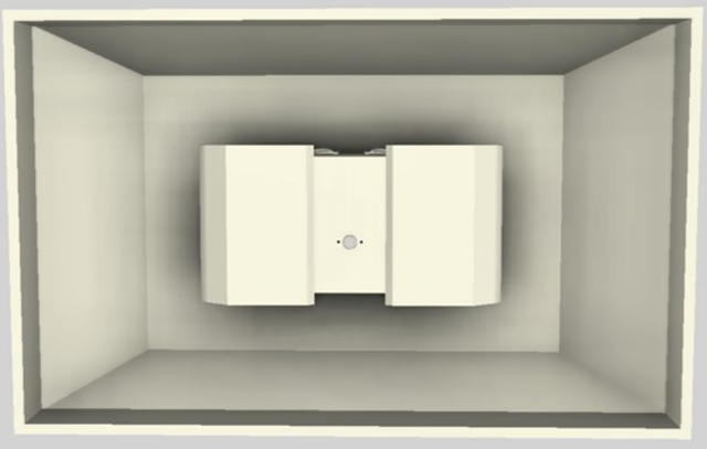 Vent-A-Hood® 48" Biscuit Euro-Style Island Range Hood-2