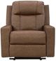 Benchcraft® Mackmenville Caramel Manual Zero Wall Recliner-3