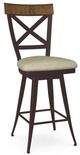 Amisco Customizable Kyle Swivel Counter Stool-0