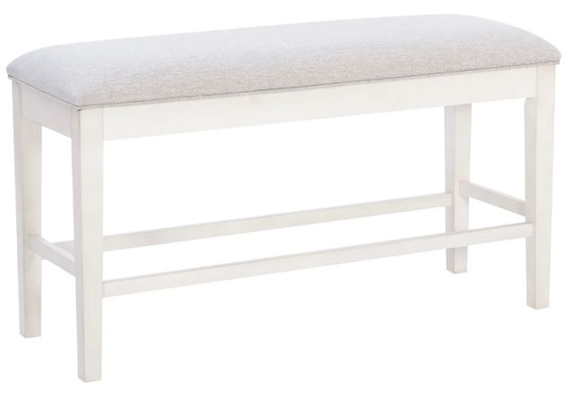 Powell® Mckoy Gray/White Counter Bench-0