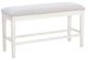 Powell® Mckoy Gray/White Counter Bench-0