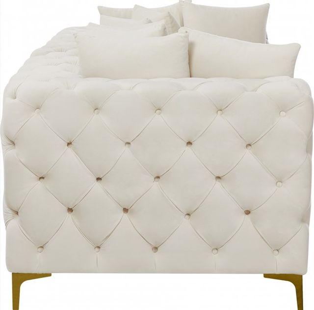 Meridian Furniture Tremblay 2-Piece Cream Modular Sectional Loveseat-3