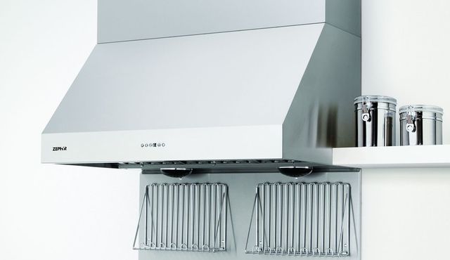 Zephyr Essentials Power Tempest II 48" Stainless Steel Wall Mount Canopy Hood-0