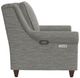 Bassett® Furniture Customizable Magnificent Motion Fabric Roll Arm Power Wall Recliner-2
