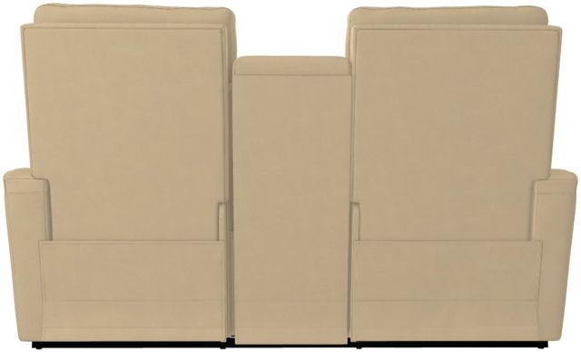 La-Z-Boy® Baron Cashew Power Wall Reclining Loveseat with Console, Headrest and Lumbar-4