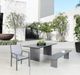 CabanaCoast® Customizable Muse Aluminum 72"x33" Outdoor Coffee Table-3