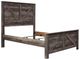 Signature Design by Ashley® Wynnlow 5-Piece Gray Queen Crossbuck Panel Bed Set-1