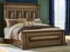 Signature Design by Ashley® Frantanna Brown California King Panel Bed-4
