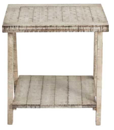 American Wholesale Furniture Cloud Gray End Table-1