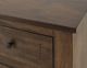 International Furniture Direct Parota III Barrel Brown Dresser-5