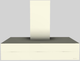 Vent-A-Hood® 42" Biscuit Contemporary Wall Mounted Range Hood-0