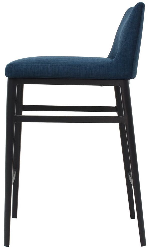 Moe's Home Collection Baron Blue Counter Stool-2