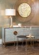 Wildwood Lamps Contemporary Elsa Clear Leather Chair-4