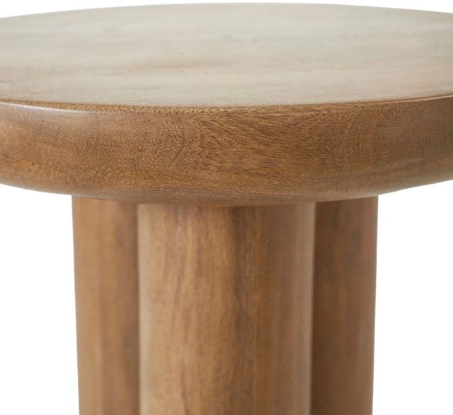 Renwil® Honey Light Brown Side Table-2