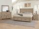 Artisan & Post by Vaughan-Bassett Cool Rustic Clear Maple Queen Storage Panel Bed-1