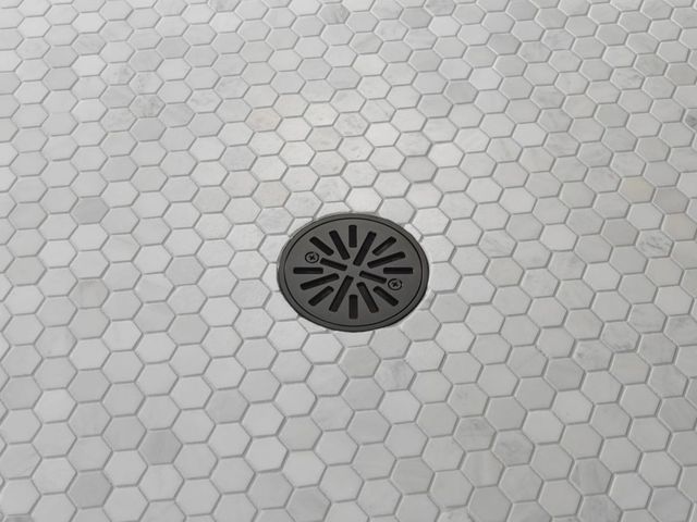 Delta Matte Black 4" Tile-In Round Shower Drain-2