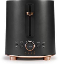 Café™ 2 Slice Matte Black Toaster