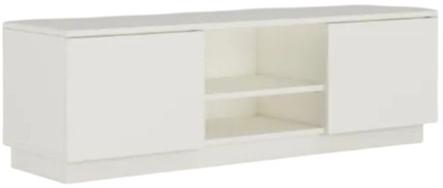 Perdue Woodworks 78,000 Essential  Rockport White TV Media Console-0